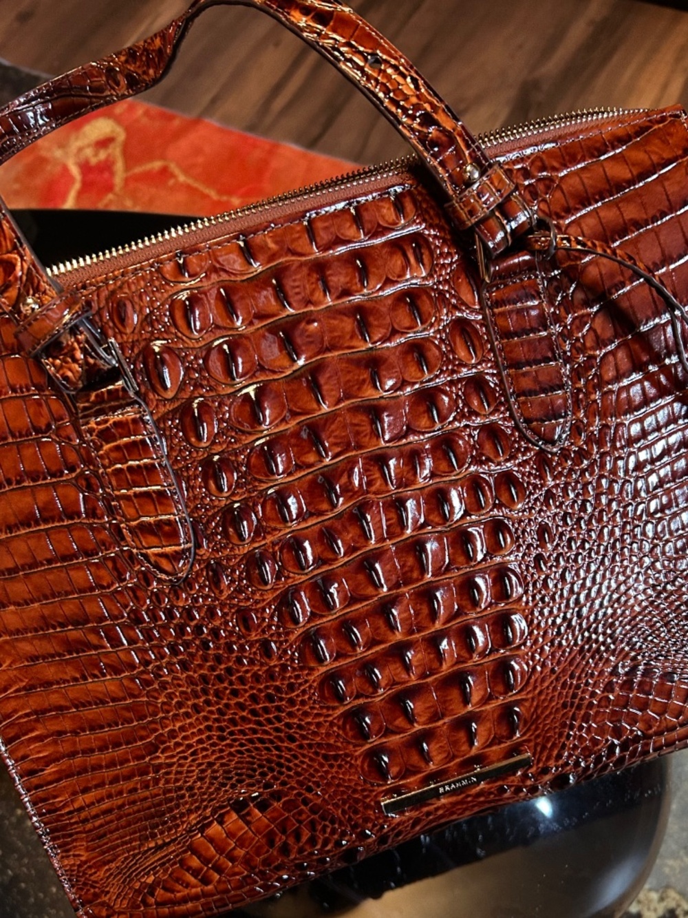 Brahmin Anywhere Tote -Pecan Melbourne